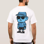Smilo Sport Style T-shirt<br><div class="desc">Meet Smilo - The cool blue characte with a sporty vibe ! This design shows Smilo in athletic style, wearing his sporty outfit and smart watch.
Perfect for gym lovers, runners, and anyone who loves fun minimal design.</div>