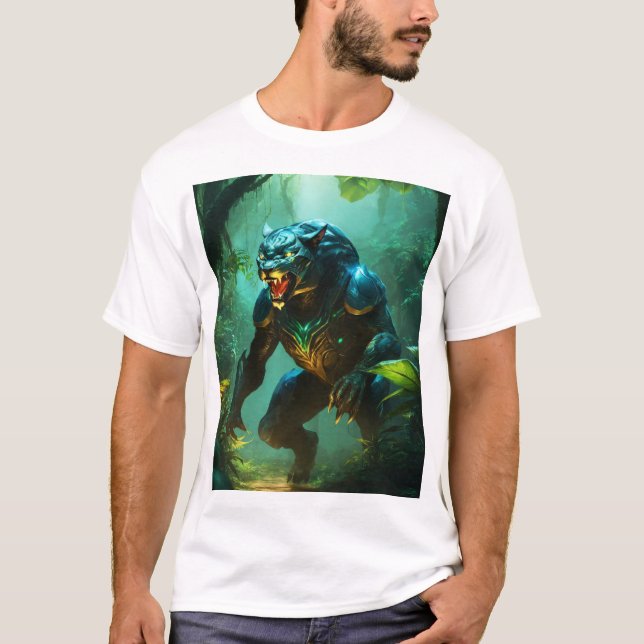 Smilodon Tiger: T-Shirt (Front)