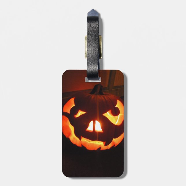 Smirk I Luggage Tag (Back Vertical)