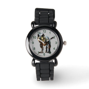 Smirking Scary T-Rex Dinosaur, Watch