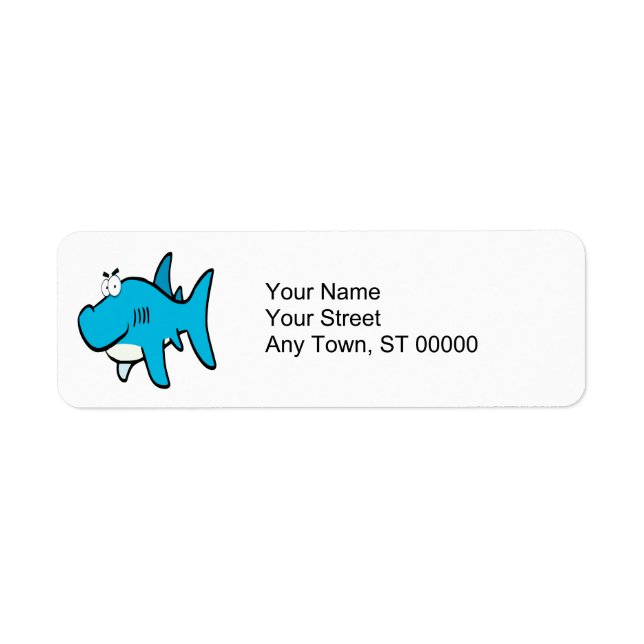 smirking shark cartoon (Front)