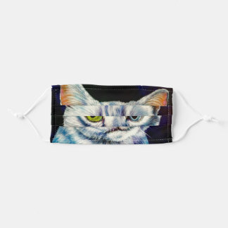 Smirky Cat face mask