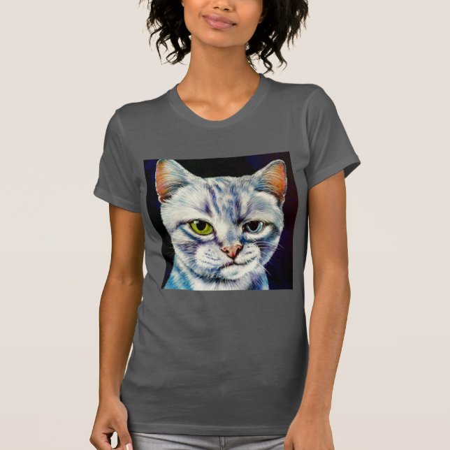 Smirky Cat T-Shirt (Front)