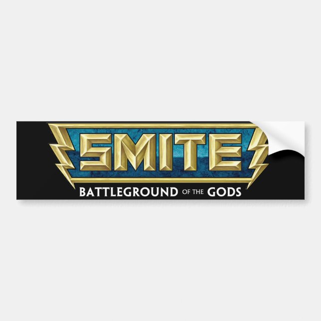 SMITE Logo Battleground of the Gods Bumper Sticker (Front)