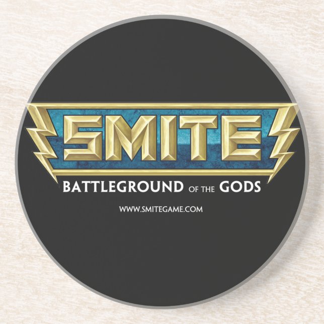 SMITE Logo Battleground of the Gods Coaster (Front)