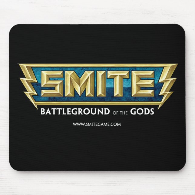 SMITE Logo Battleground of the Gods Mouse Pad (Front)