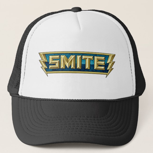 SMITE Logo Battleground of the Gods Trucker Hat (Front)