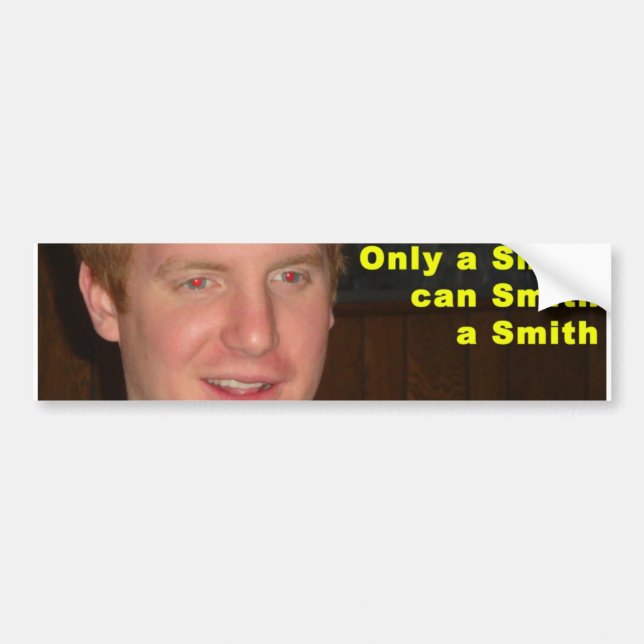 Smith Bumper Sticker (Front)