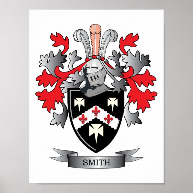 Smith Coat of Arms Poster (Front)