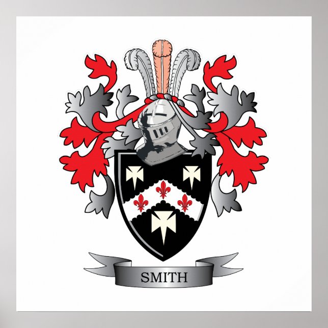 Smith Coat of Arms Poster (Front)
