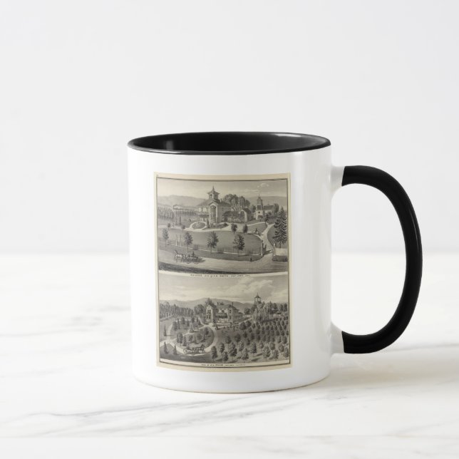Smith, Evans residences Mug (Right)