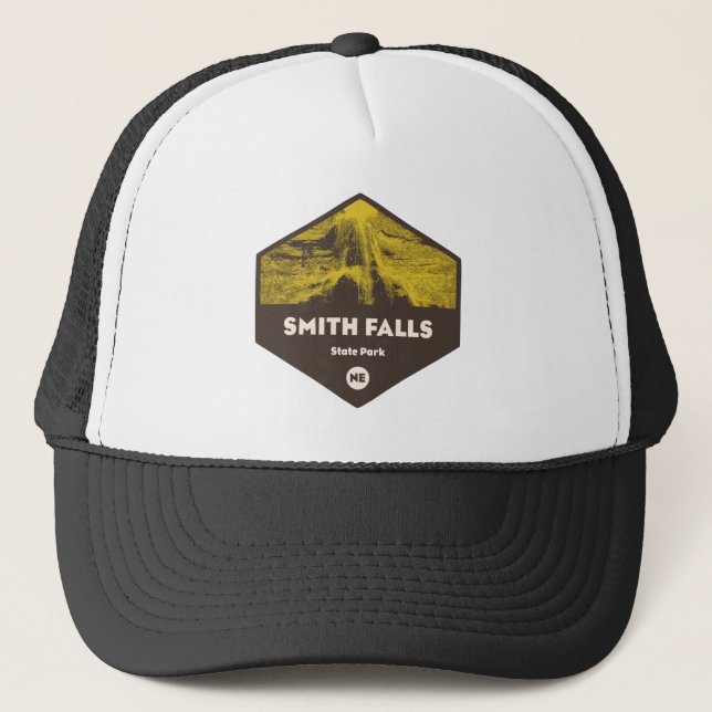 Smith Falls State Park Nebraska Trucker Hat (Front)