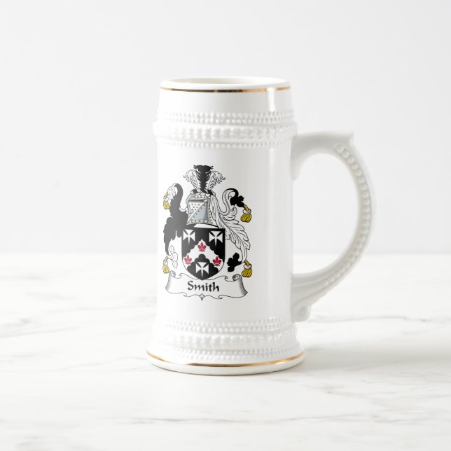 Smith Family Crest Beer Stein (Right)