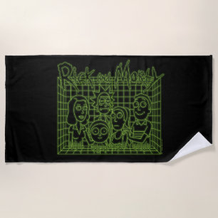 Smith Family Digital Hologram Beach Towel