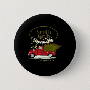 Smith Family Name Cut And Carry Christmas Tree Far 6 Cm Round Badge