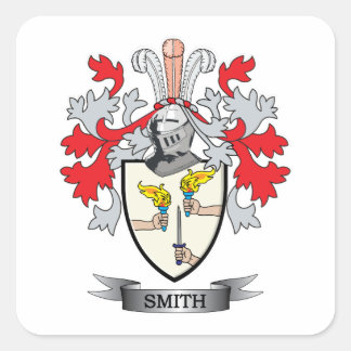 Smith-Ireland-Coat-of-Arms Square Sticker