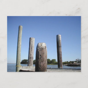 Smith Island Dock Postcard