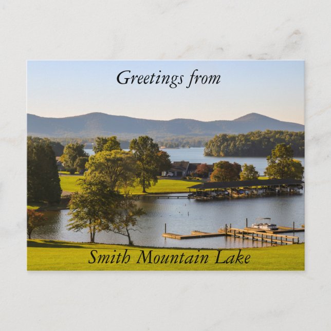Smith Mountain Lake Postcard (Front)