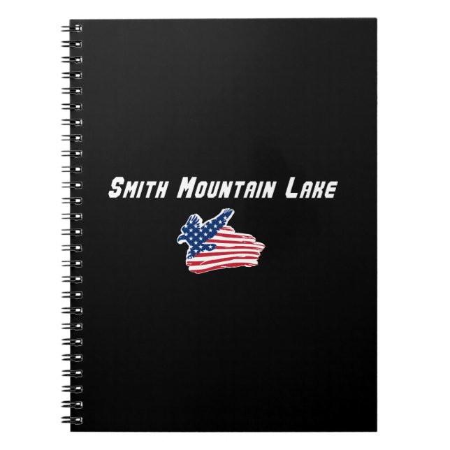 Smith Mountain Lake Virginia Eagle Notebook (Front)