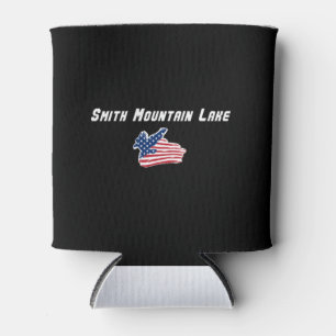 Smith Mountain Lake Virginia Patriotic Eagle Can Cooler