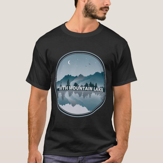 Smith Mountain Lake Virginia Reflection T-Shirt (Front)