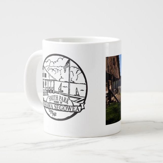 Smith Park Mug! Large Coffee Mug (Front Left)