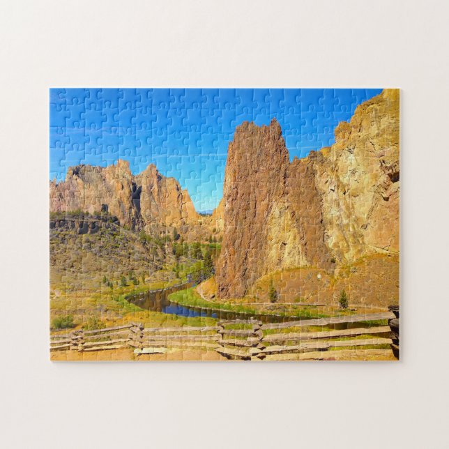 Smith Rock Oregon. Jigsaw Puzzle (Horizontal)