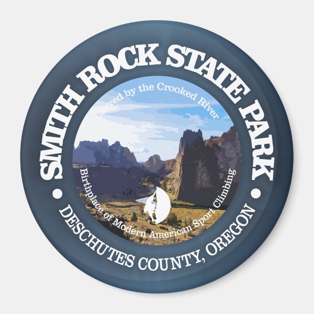 Smith Rock SP Magnet (Front)