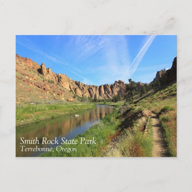 Smith Rock State Park, Oregon Postcard (Front)