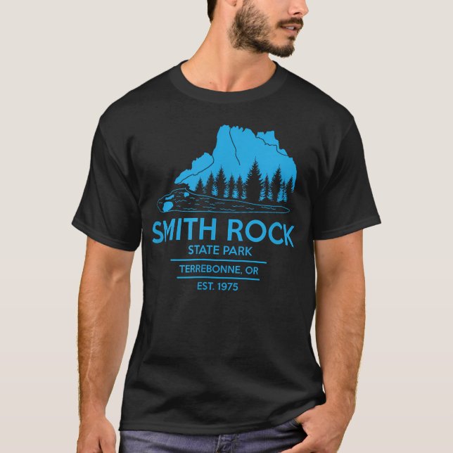 Smith Rock State Park - Oregon State T-Shirt (Front)