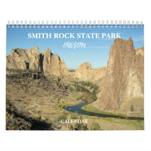 Smith Rock State Park Photographic Calendar