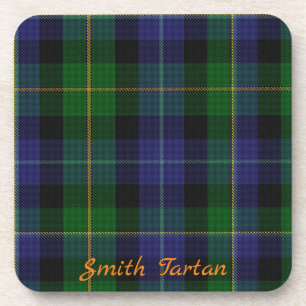 Smith Tartan Coasters Wedding Gift Set of 6