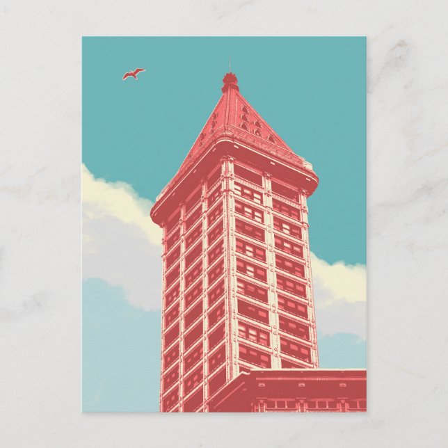 Smith Tower, Seattle Postcard (Front)