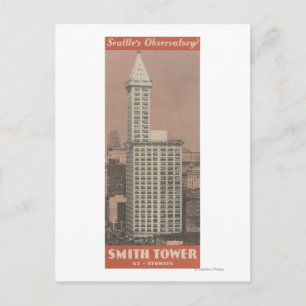 Smith Tower, Seattle's Observatory Postcard