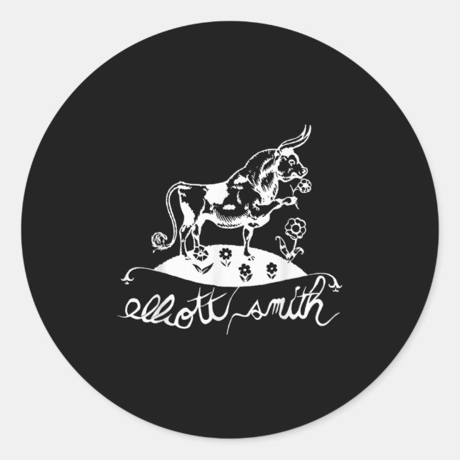 Smith X Ferdinand The Bull T-shirt.png  Classic Round Sticker (Front)
