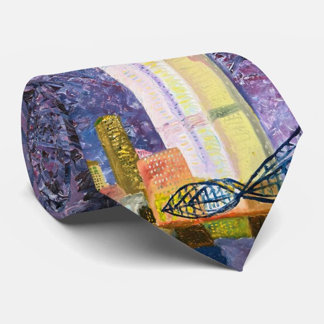 Smithfield St. Bridge Necktie (Rolled)