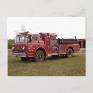 Smithland Volunteer Fire Department Postcard #1