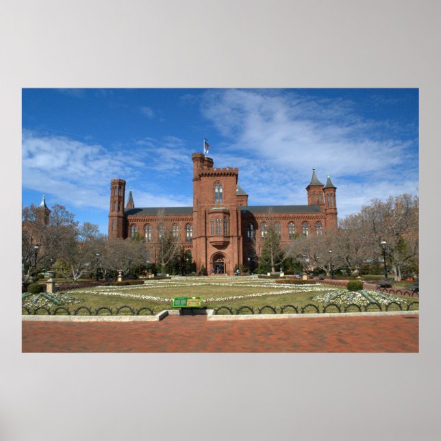 Smithsonian Castle Poster (Front)