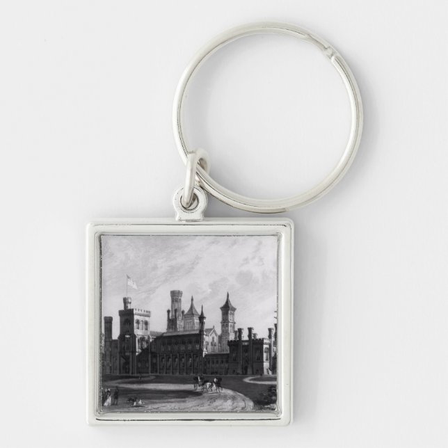 Smithsonian Institution from the South West Key Ring (Front)