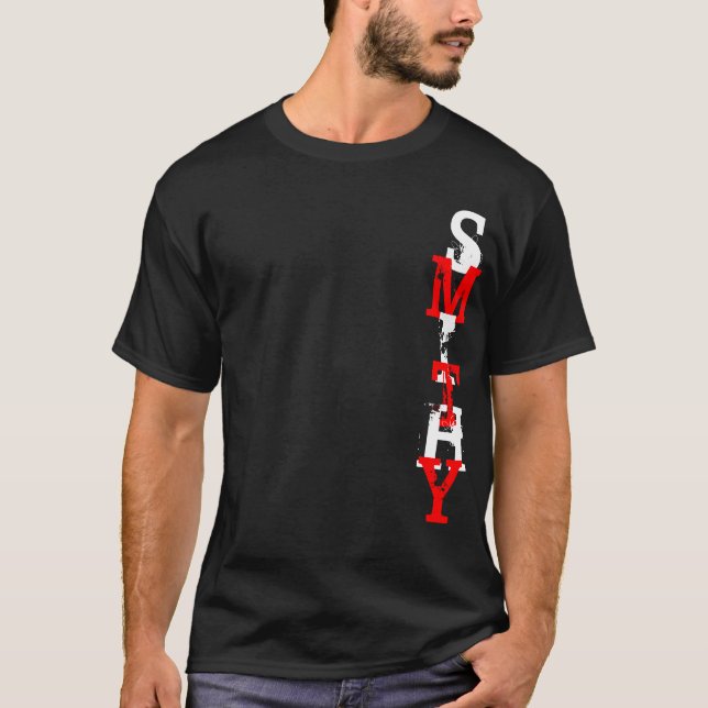 Smithy Down the Side T-Shirt (Front)