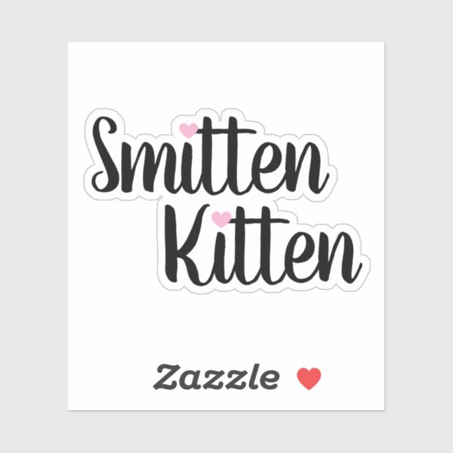 Smitten Kitten Cute Valentine (Sheet)