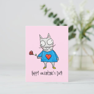 Smitten Kitten Postcard
