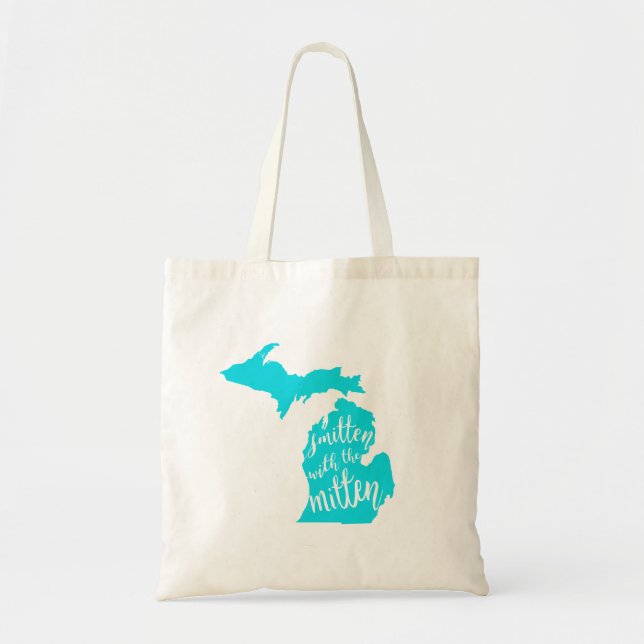 Smitten with the Mitten Tote Bag (Front)