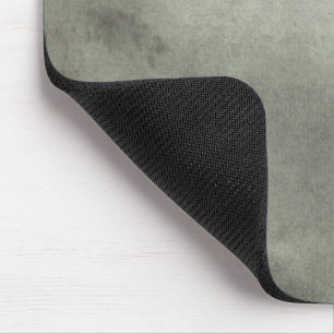 Smog grey dirty textured parchment paper mouse pad