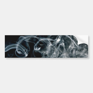 smoke-298243 smoke fumes black white curve photogr bumper sticker