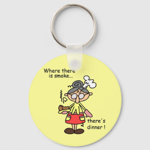 Smoke and Dinner T-shirts and Gifts Key Ring