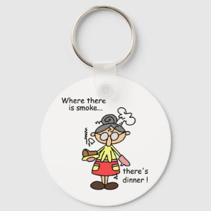 Smoke and Dinner T-shirts and Gifts Key Ring