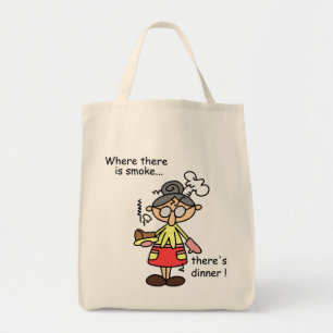 Smoke and Dinner T-shirts and Gifts Tote Bag