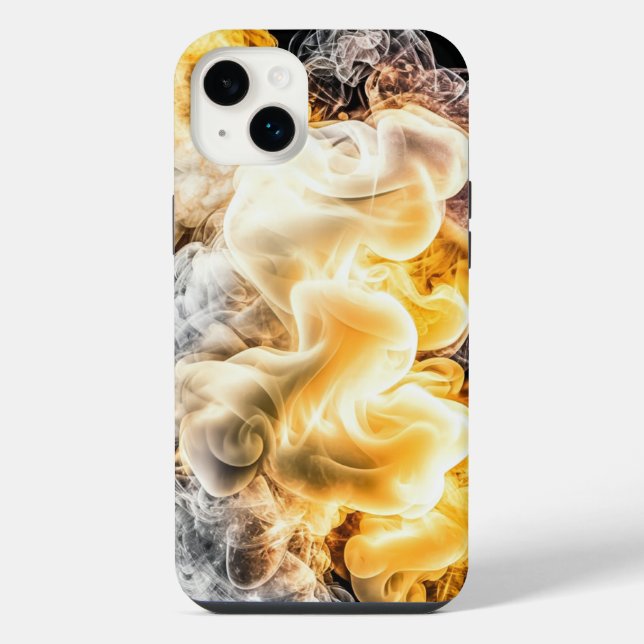 Smoke and Fire iPhone Case (Back)