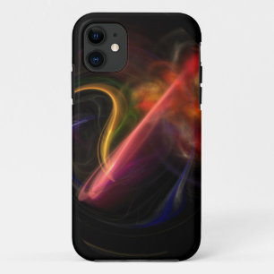 Smoke and Flames abstract art iPhone 5 case